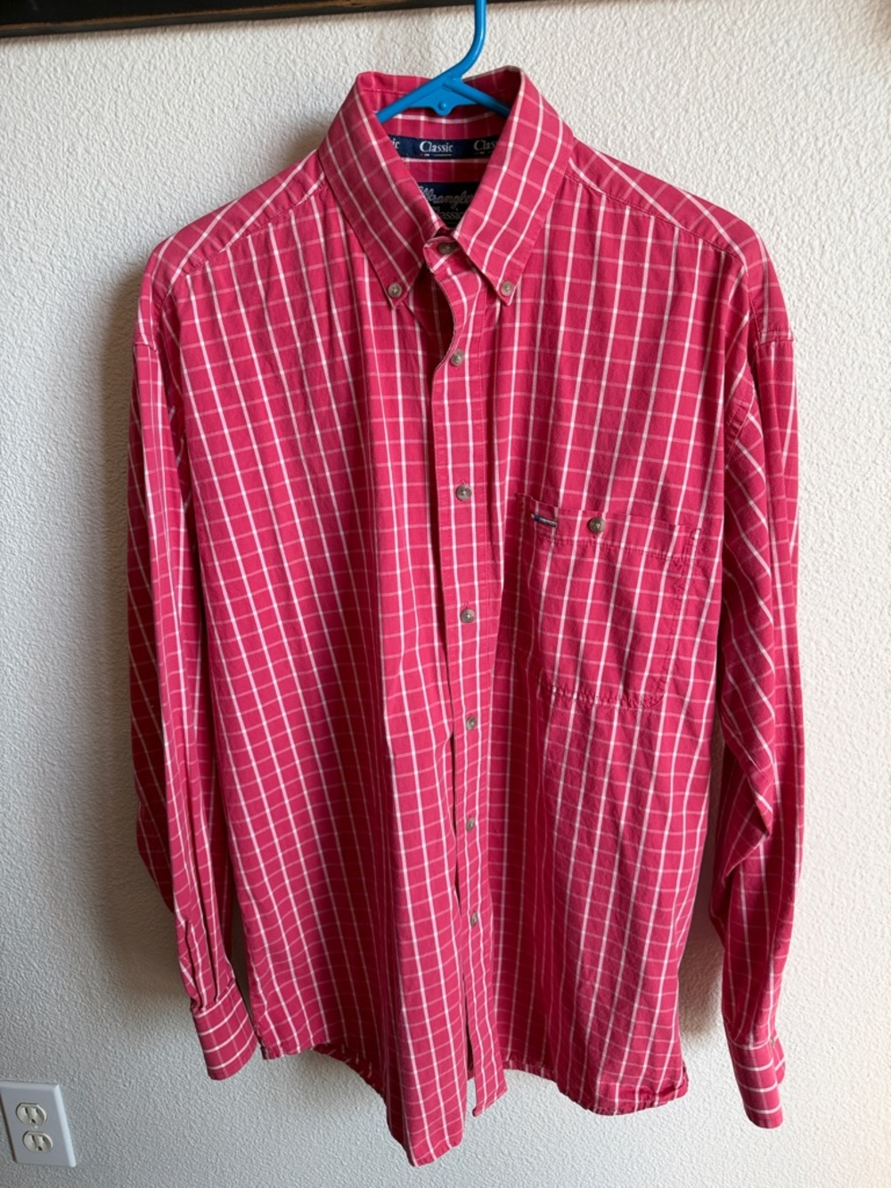 Wrangler Classic 90’s Cowboy Button Down M Western Cowboy Shirt